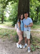 Father and Son Pick Up Busty Teen Working Out in the Park picture 19