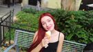 MEGAN MURKOVSKI NAUGHTY ICE CREAM LOVING 18-YEAR-OLD REDHEAD RUSSIAN  picture 4