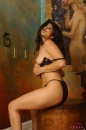 Sunny In Lacey Black Lingerie picture 24