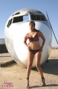 Sunny in Front of an Airplane Graveyard picture 3