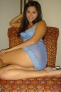 Sunny Blue Dress Tease picture 12