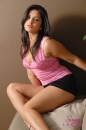 Pink Top & Black Mini Skirt picture 4